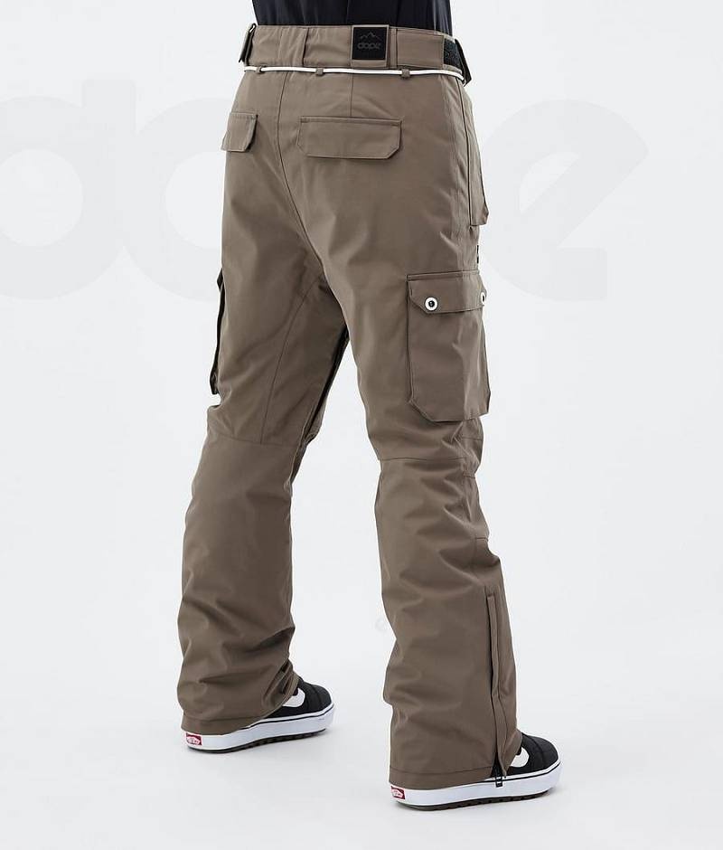 Brown Women's Dope Iconic W Snowboard Pants | India_D1379