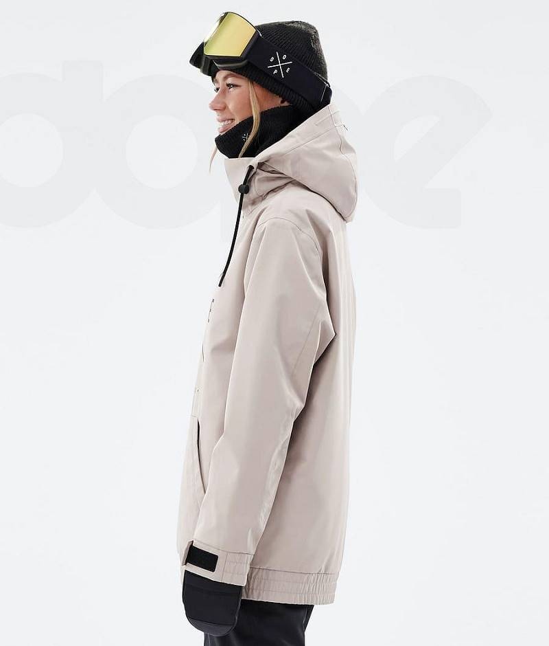 Brown Women's Dope Migoo W Ski Jackets | India_D2490