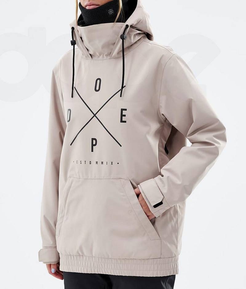 Brown Women's Dope Migoo W Ski Jackets | India_D2490