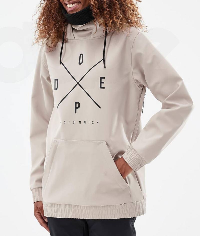 Brown Women's Dope Yeti W Ski Jackets | India_D2316