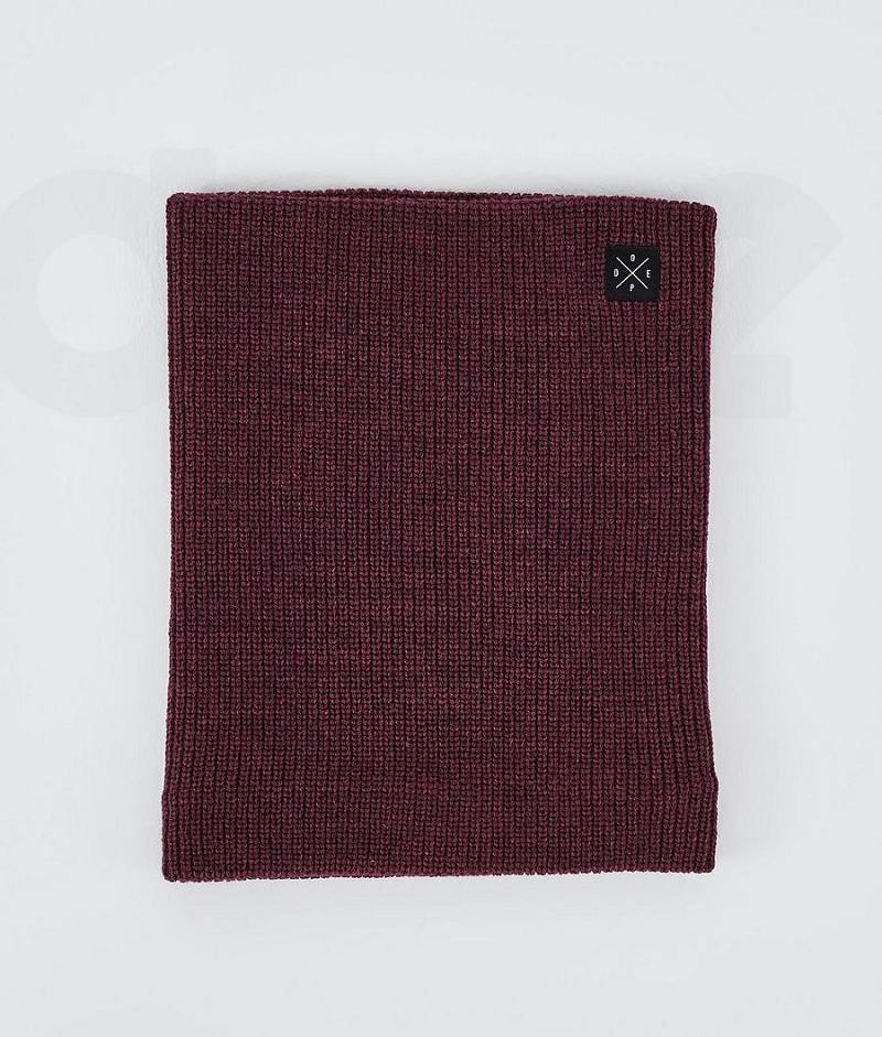 Burgundy Men\'s Dope 2X-UP Knitted Facemasks | India_D1781