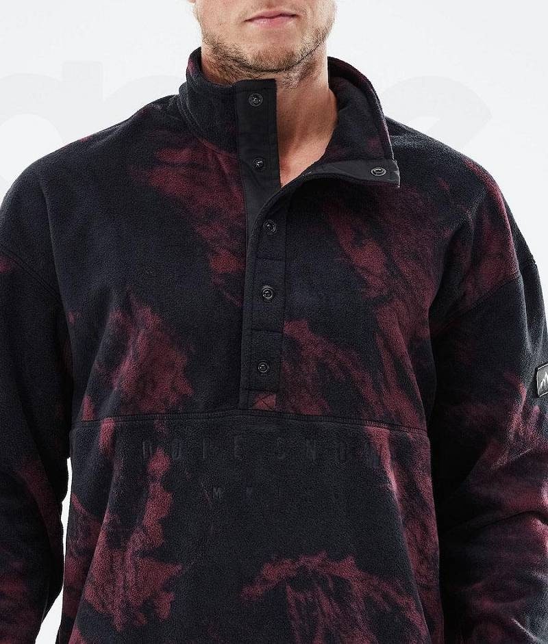 Burgundy Men's Dope Comfy 2021 Fleece | India_D1221