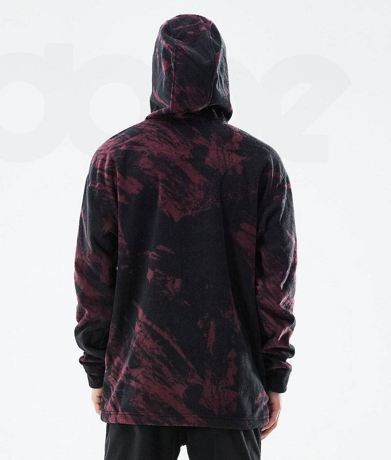 Burgundy Men's Dope Cozy II 2021 Fleece | India_D1556