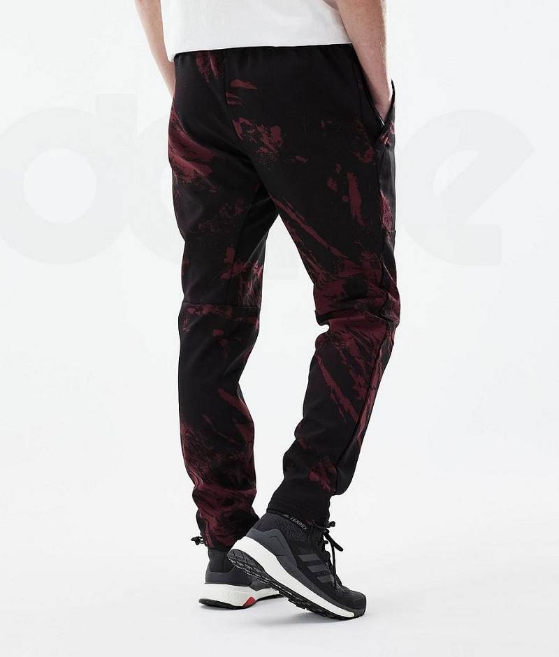 Burgundy Men's Dope Nomad Outdoor Pants | India_D1514