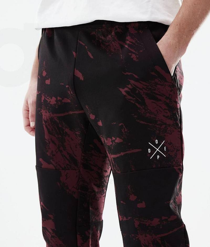 Burgundy Men's Dope Nomad Outdoor Pants | India_D1514