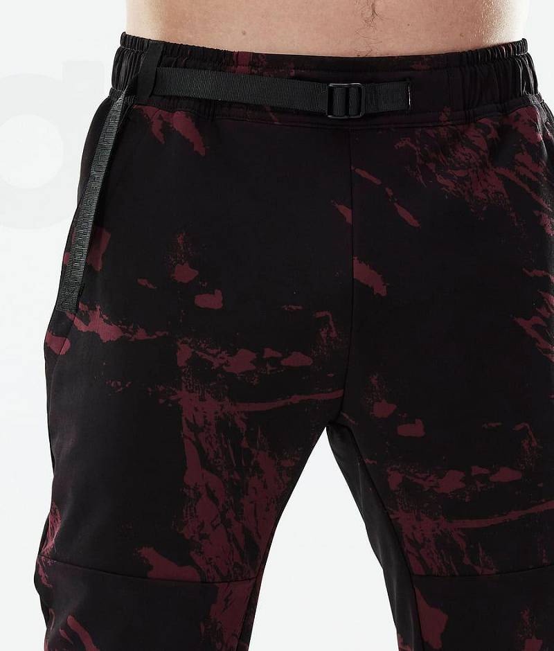 Burgundy Men's Dope Nomad Outdoor Pants | India_D1514