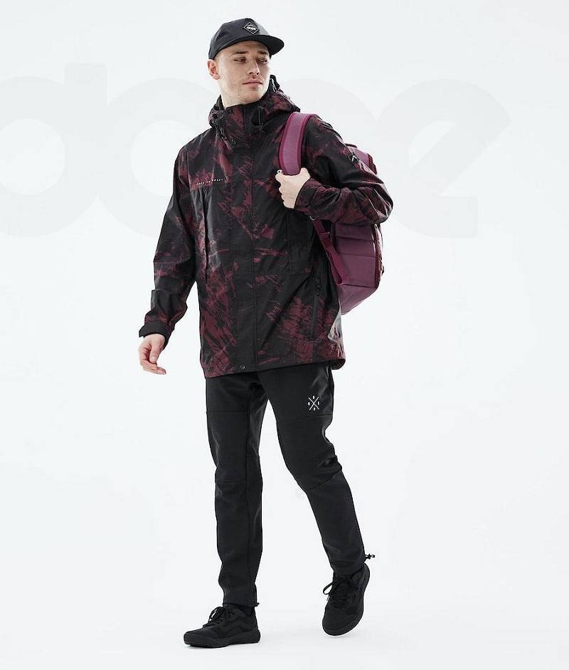 Burgundy Men's Dope Ranger Light Outdoor Jackets | India_D2201