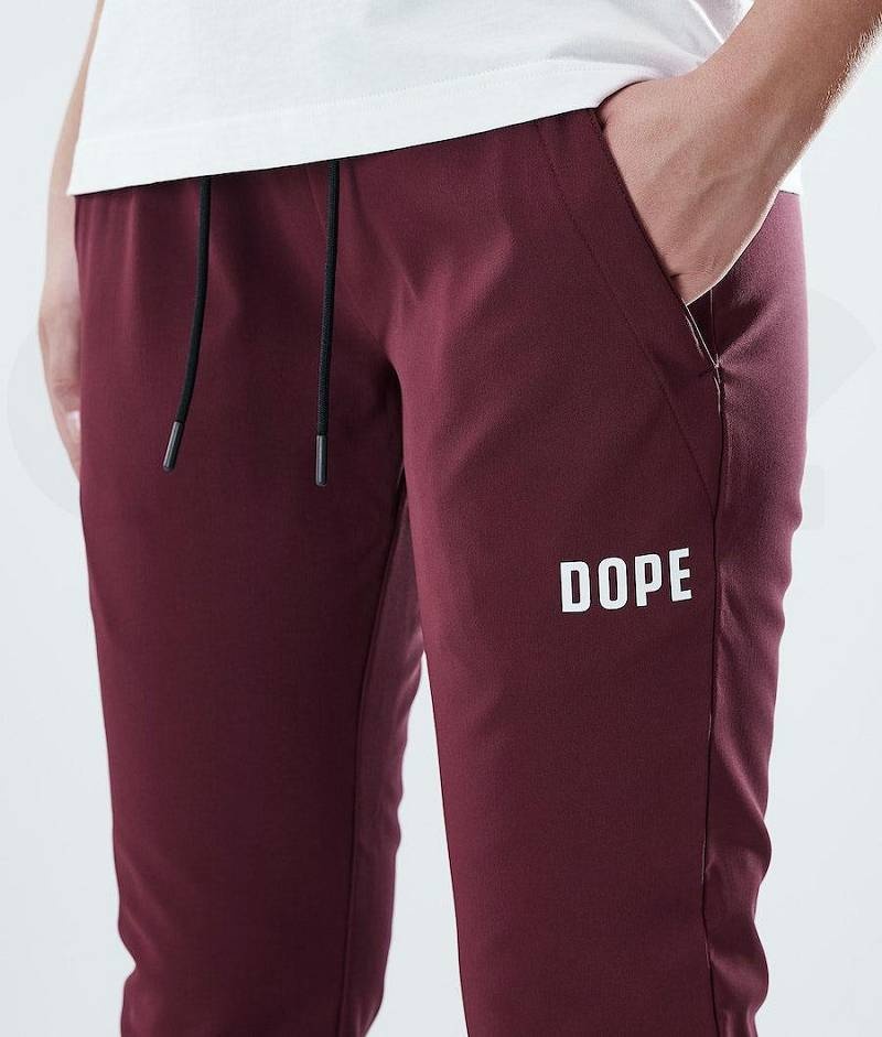 Burgundy Women's Dope Flight W Outdoor Pants | India_D2285