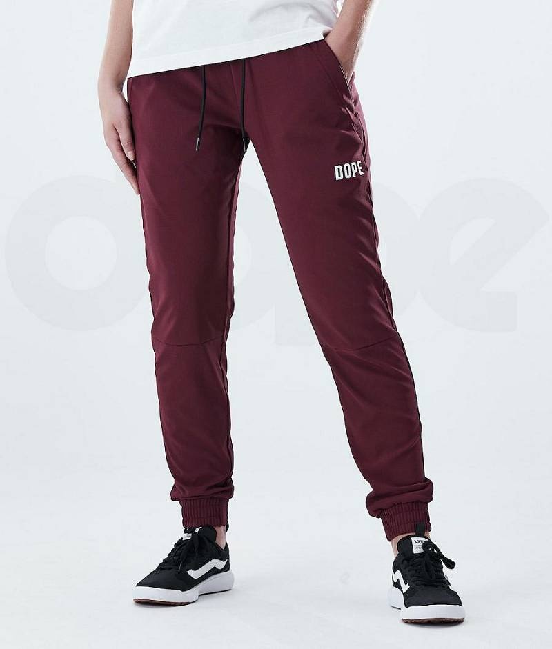 Burgundy Women\'s Dope Flight W Outdoor Pants | India_D2285