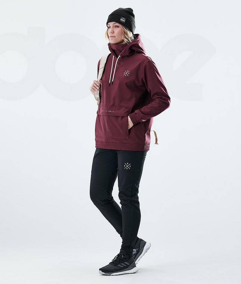 Burgundy Women's Dope Nomad W Outdoor Jackets | India_D2400