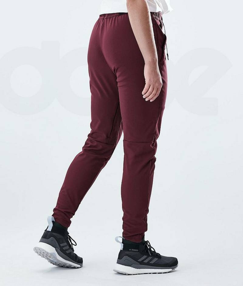 Burgundy Women's Dope Nomad W Outdoor Pants | India_D1410