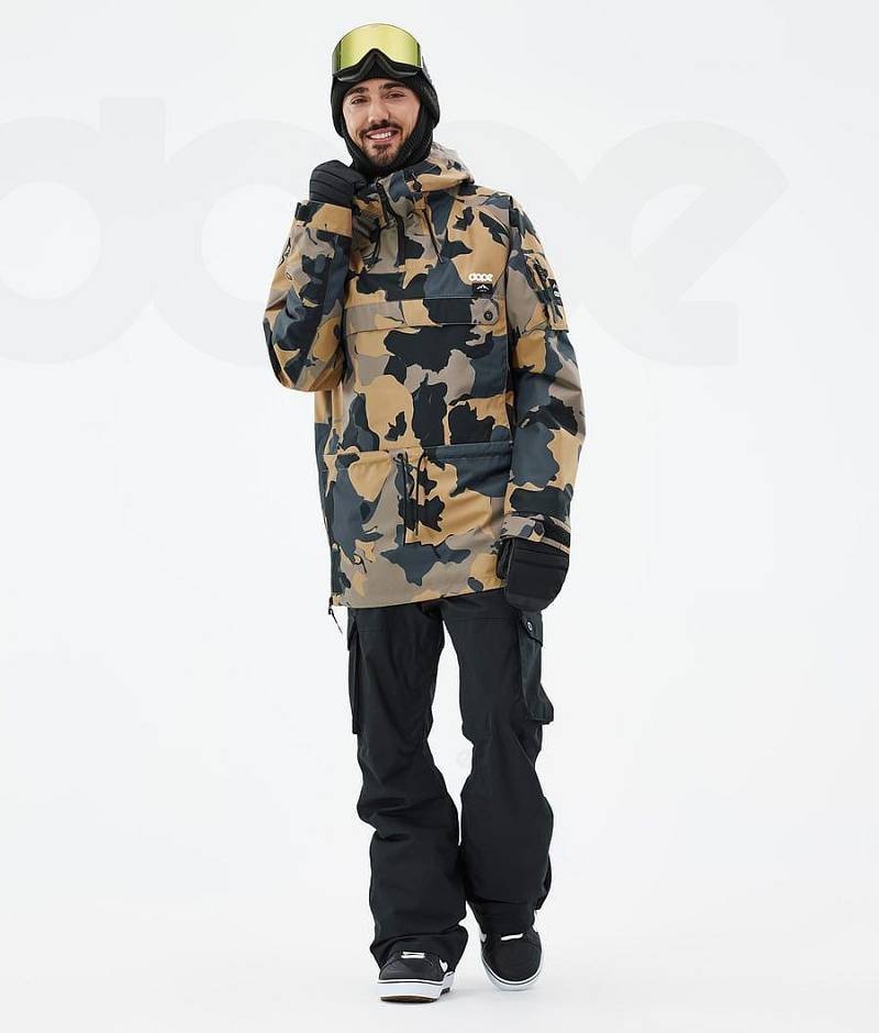 Camo Men's Dope Annok Snowboard Jackets | India_D1166