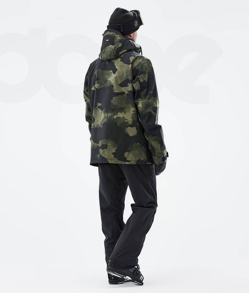 Camo Men's Dope Blizzard Ski Jackets | India_D1490