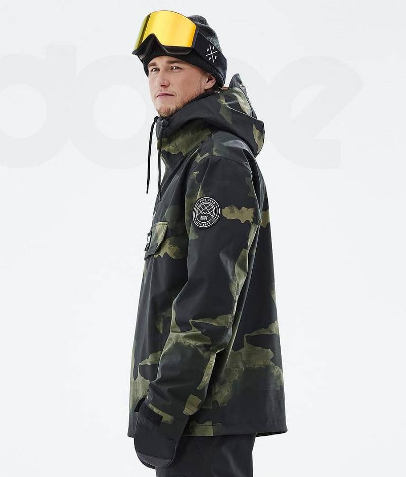 Camo Men's Dope Blizzard Ski Jackets | India_D1490