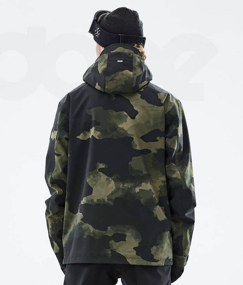 Camo Men's Dope Blizzard Ski Jackets | India_D1490