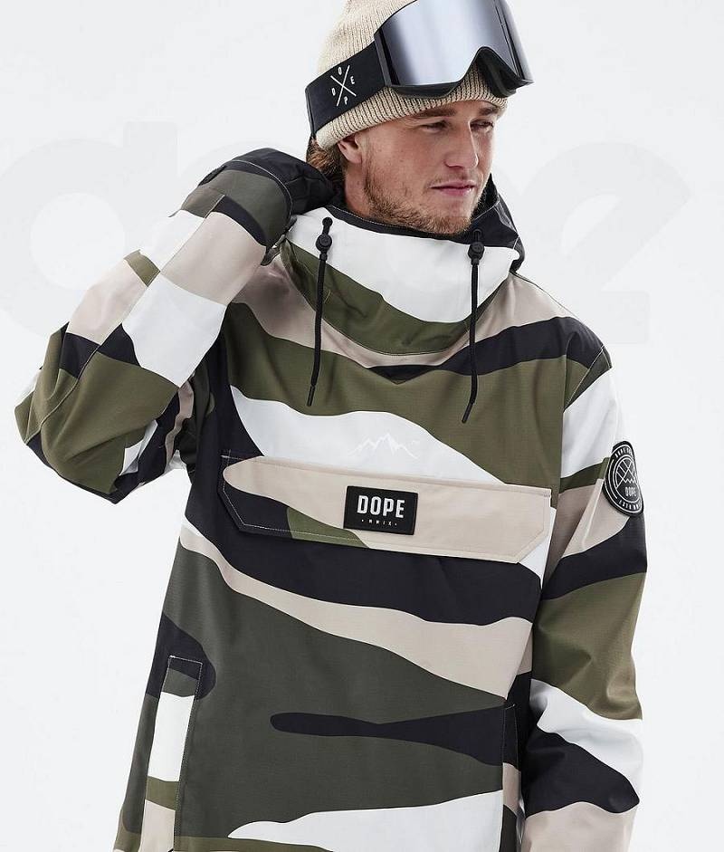 Camo Men's Dope Blizzard Ski Jackets | India_D2139