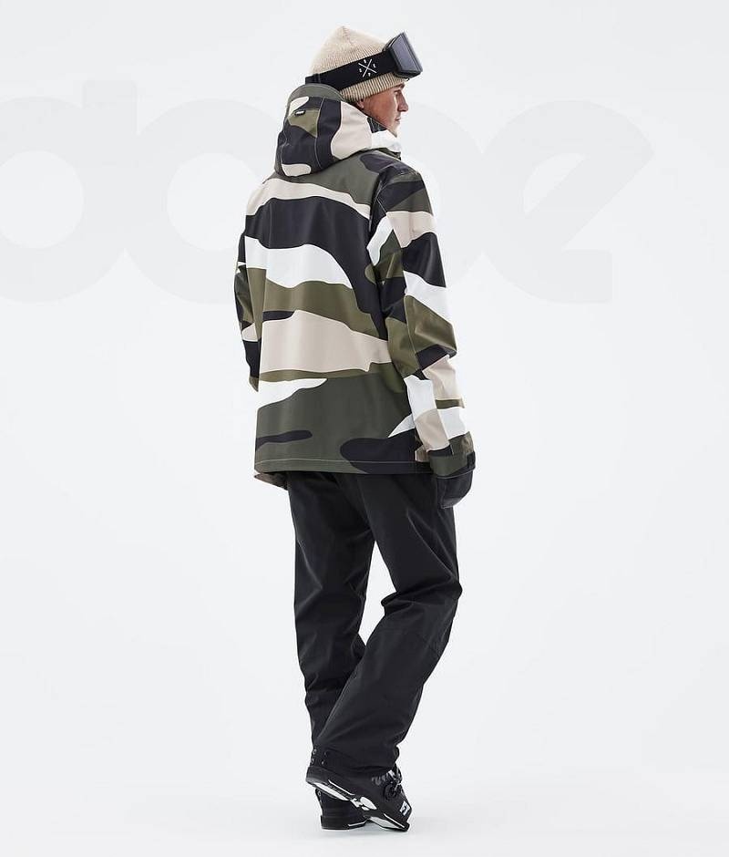 Camo Men's Dope Blizzard Ski Jackets | India_D2139