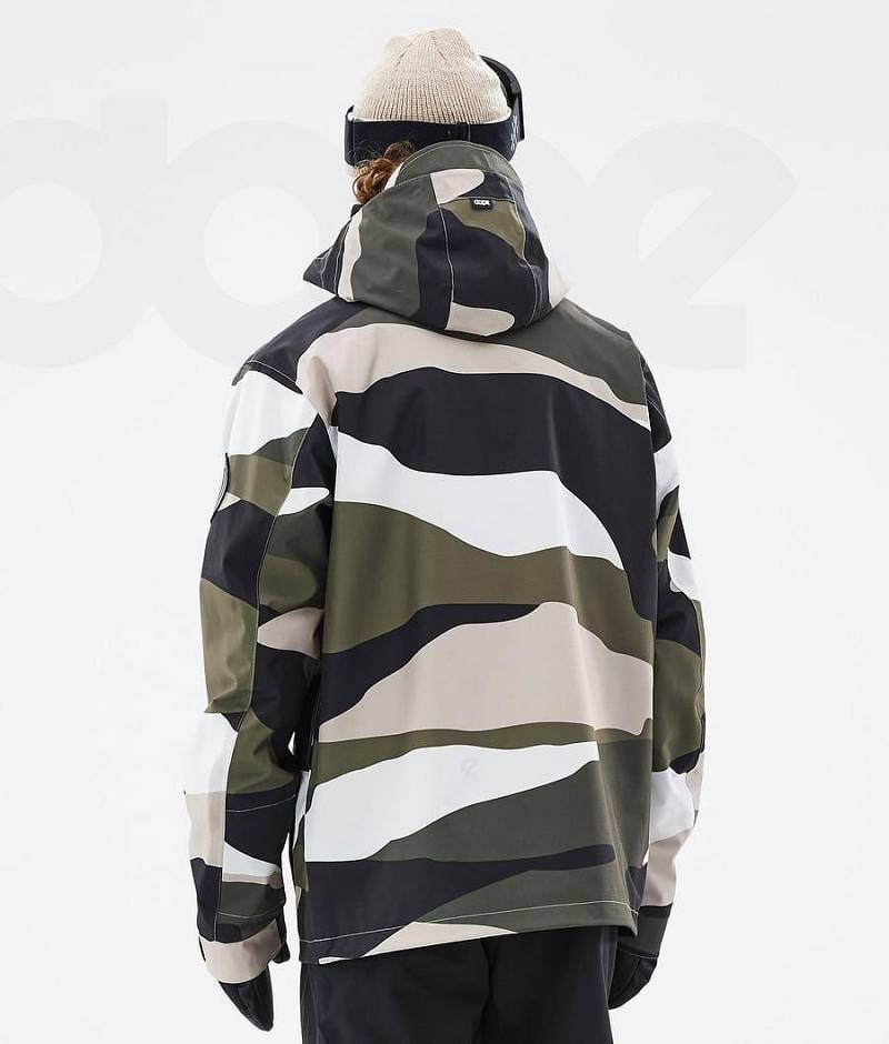 Camo Men's Dope Blizzard Ski Jackets | India_D2139