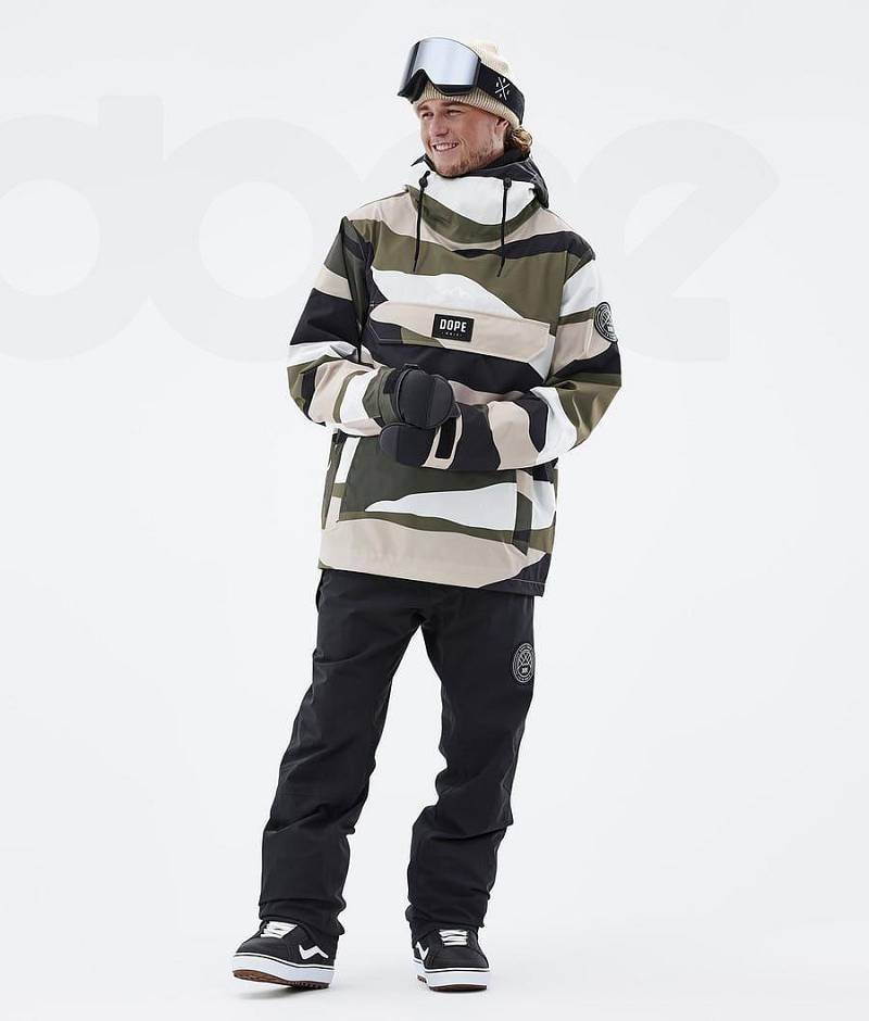 Camo Men's Dope Blizzard Snowboard Jackets | India_D1446