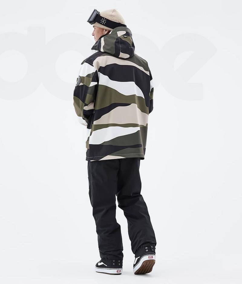 Camo Men's Dope Blizzard Snowboard Jackets | India_D1446