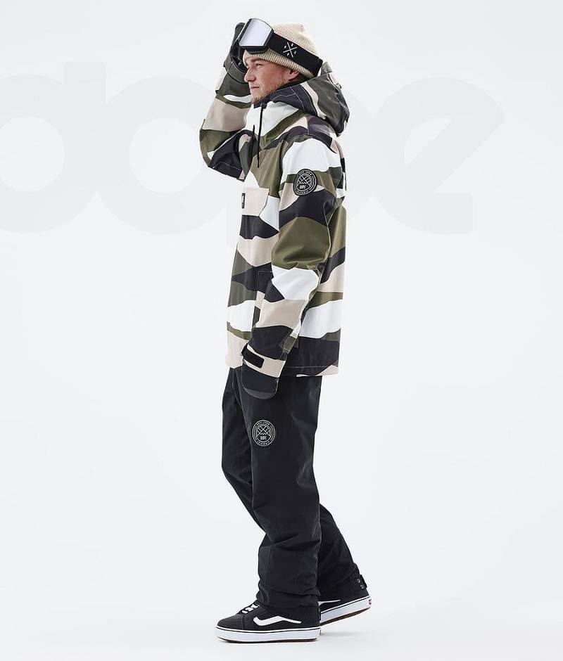 Camo Men's Dope Blizzard Snowboard Jackets | India_D1446