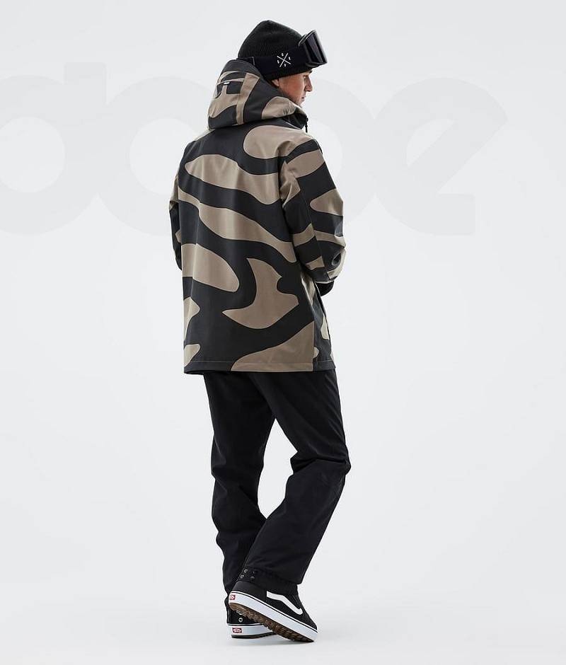 Camo Men's Dope Blizzard Snowboard Jackets | India_D1973