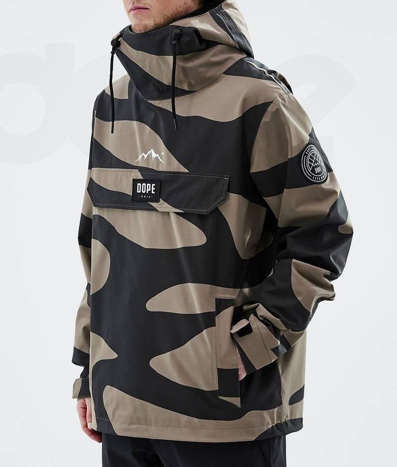 Camo Men's Dope Blizzard Snowboard Jackets | India_D1973