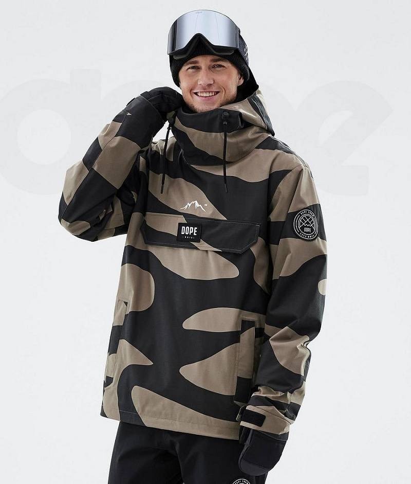 Camo Men\'s Dope Blizzard Snowboard Jackets | India_D1973