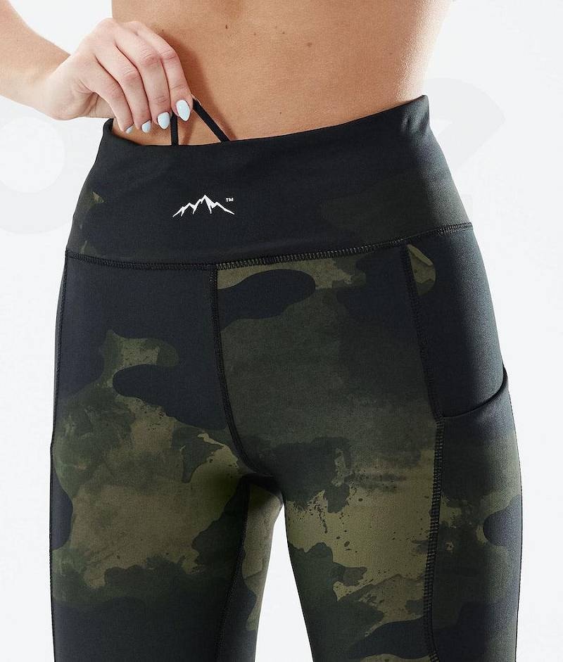 Camo Women's Dope Lofty Tech Leggings | India_D1758