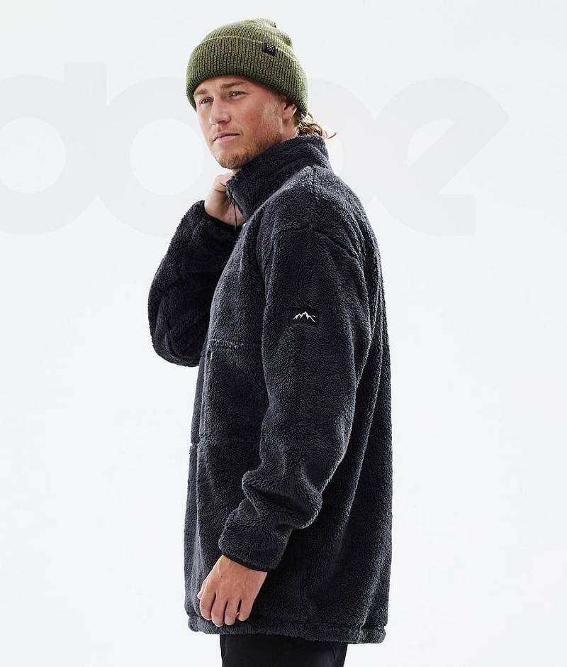 Dark Grey Men's Dope Pile Fleece | India_D1779