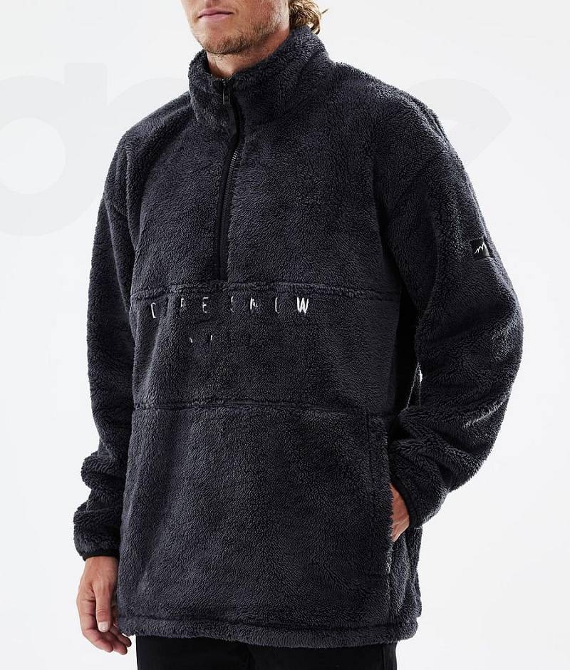 Dark Grey Men's Dope Pile Fleece | India_D1779