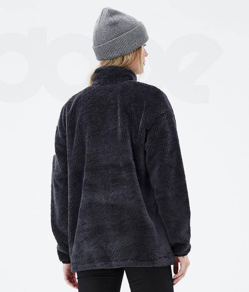 Dark Grey Women's Dope Pile W Fleece | India_D2371