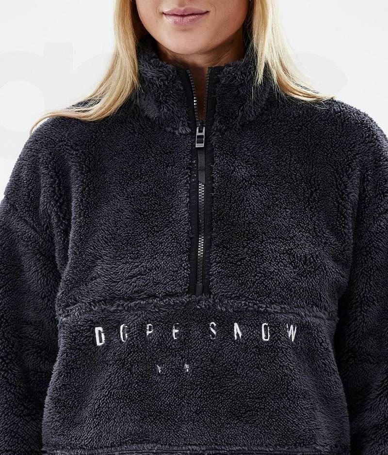 Dark Grey Women's Dope Pile W Fleece | India_D2371