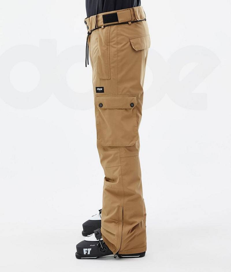 Gold Men's Dope Iconic Ski Pants | India_D1943