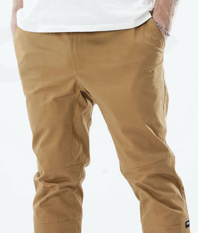 Gold Men's Dope Rover Outdoor Pants | India_D1479