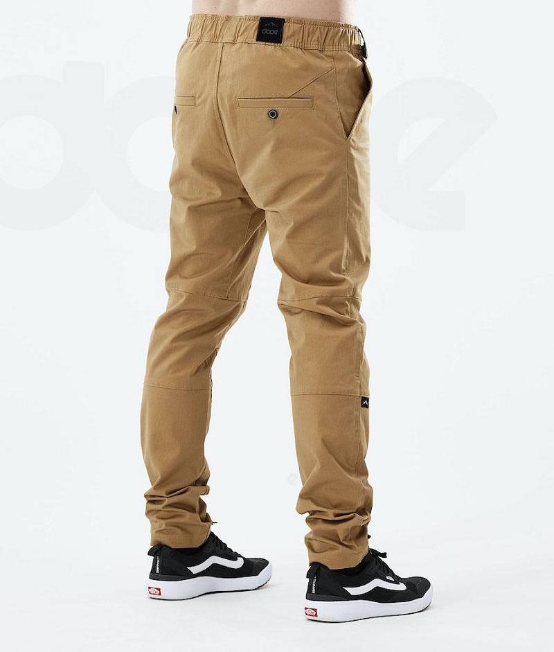 Gold Men's Dope Rover Outdoor Pants | India_D1479