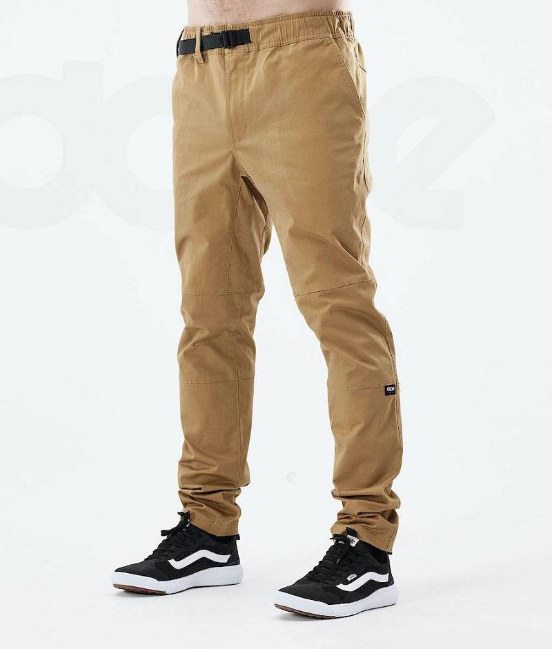 Gold Men's Dope Rover Outdoor Pants | India_D1479