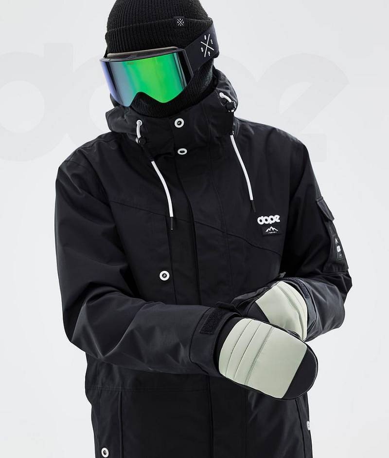 Green Men's Dope Ace Snowboard Gloves | India_D1840