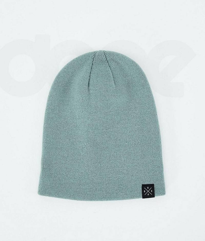 Green Men\'s Dope Solitude Beanies | India_D1541