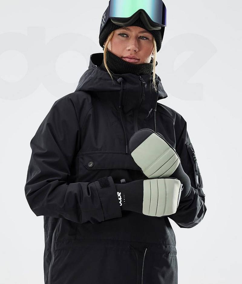 Green Women's Dope Ace Snowboard Gloves | India_D2367