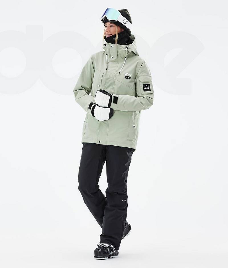 Green Women's Dope Adept W Ski Jackets | India_D1425