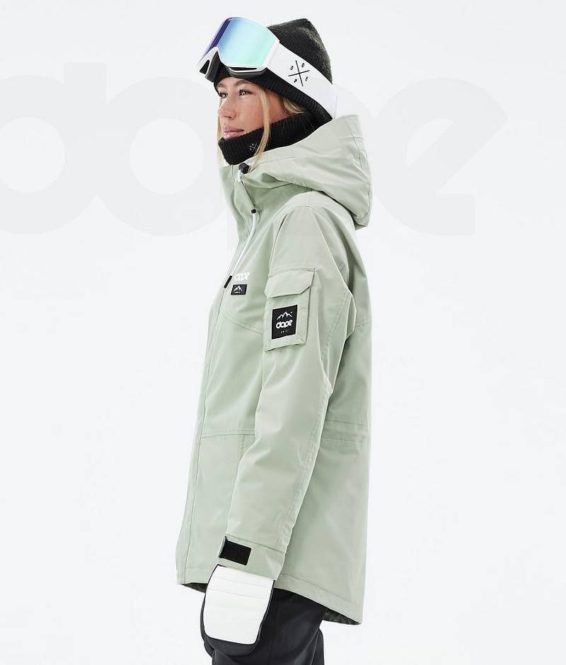 Green Women's Dope Adept W Ski Jackets | India_D1425