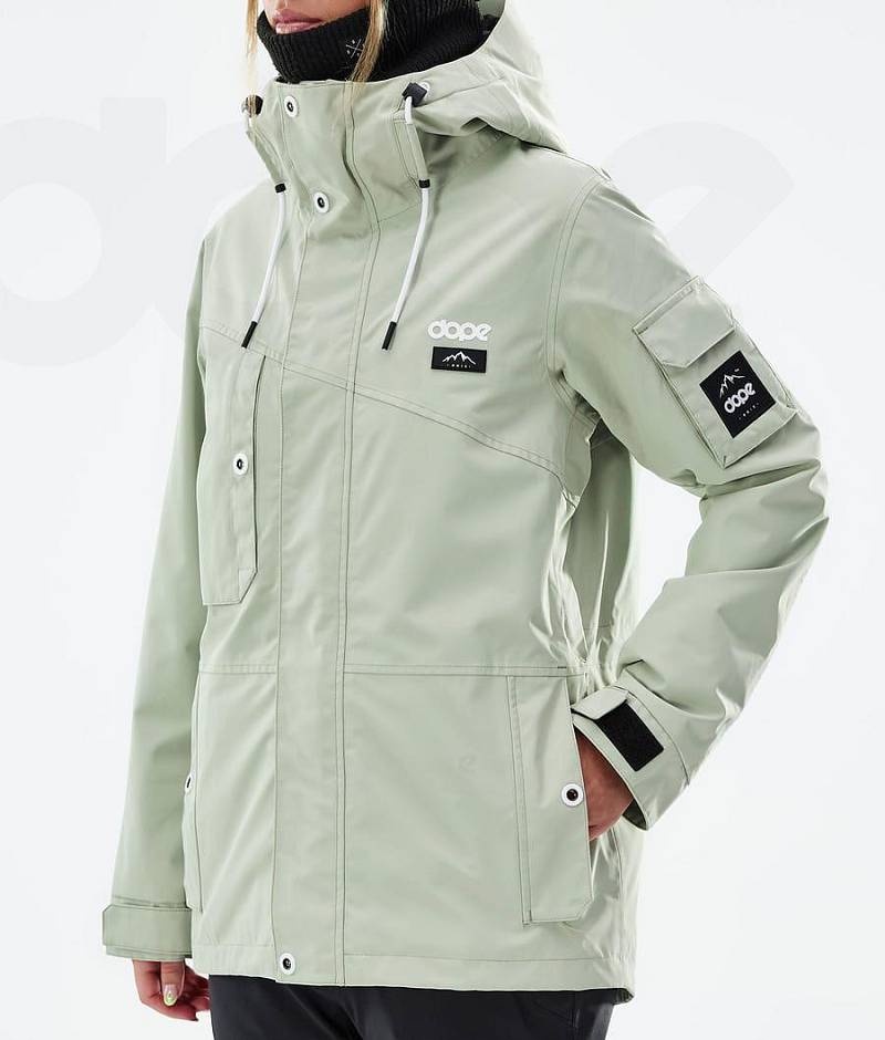 Green Women's Dope Adept W Ski Jackets | India_D1425