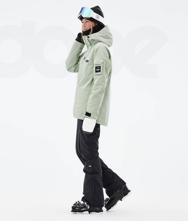 Green Women's Dope Adept W Ski Jackets | India_D1425