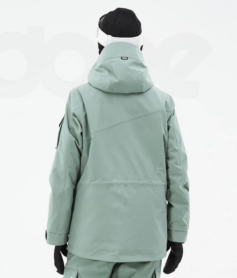 Green Women's Dope Adept W Ski Jackets | India_D1029