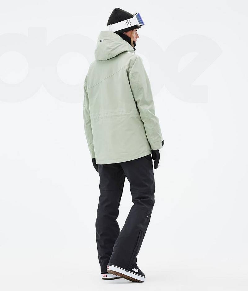 Green Women's Dope Adept W Snowboard Jackets | India_D2247