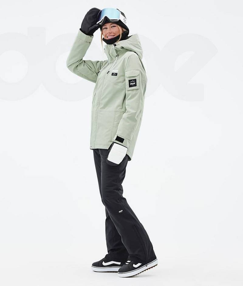 Green Women's Dope Adept W Snowboard Jackets | India_D2247