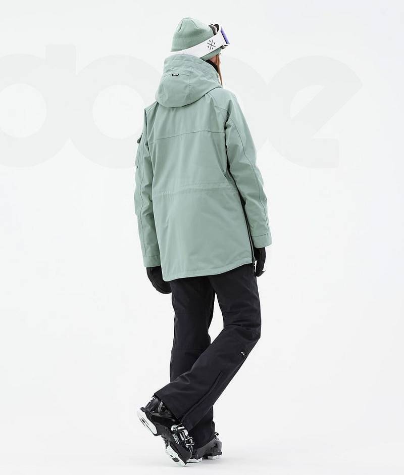 Green Women's Dope Akin W Ski Jackets | India_D1532