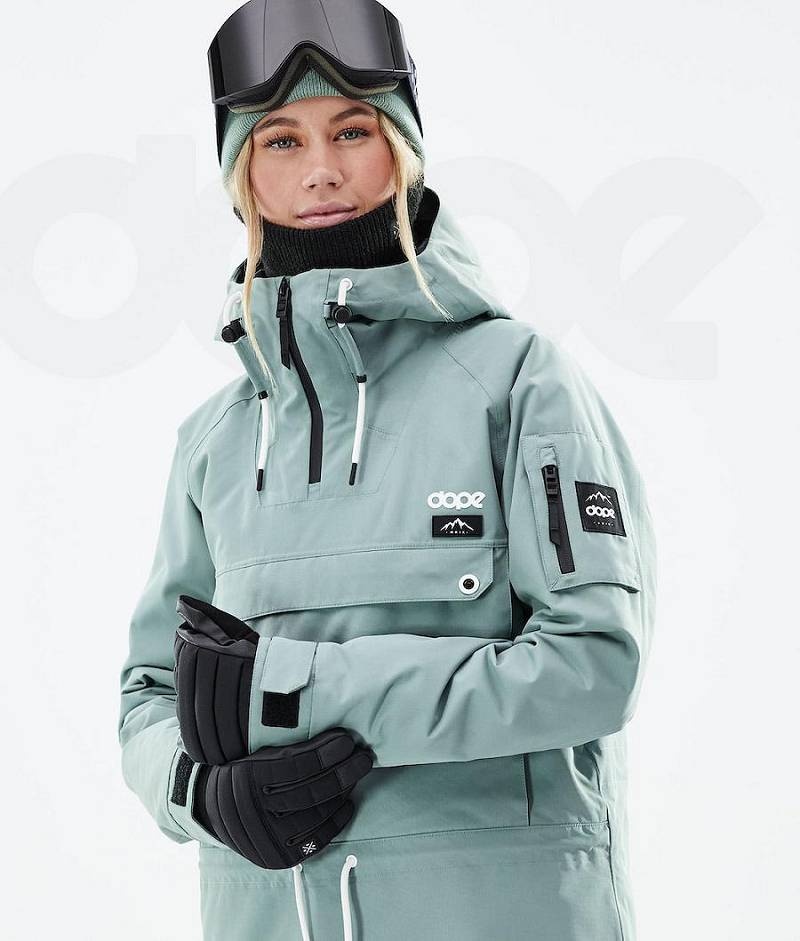 Green Women's Dope Annok W 2021 Ski Jackets | India_D1434