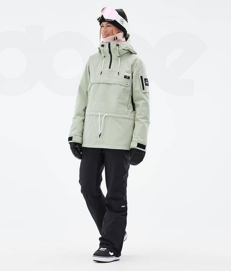 Green Women's Dope Annok W Snowboard Jackets | India_D1131